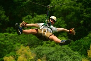 Tirolina Jaco con Columpio de Tarzán, Puentes Colgantes, Paseo en Camión