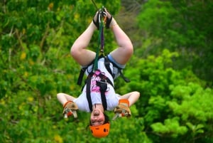 Tirolina Jaco con Columpio de Tarzán, Puentes Colgantes, Paseo en Camión