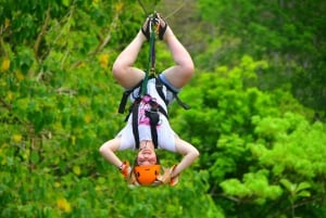 Tirolina Jaco con Columpio de Tarzán, Puentes Colgantes, Paseo en Camión