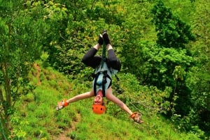 Tirolina Jaco con Columpio de Tarzán, Puentes Colgantes, Paseo en Camión