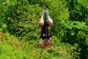 Tirolina Jaco con Columpio de Tarzán, Puentes Colgantes, Paseo en Camión