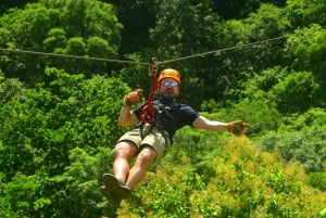 Tirolina Jaco con Columpio de Tarzán, Puentes Colgantes, Paseo en Camión
