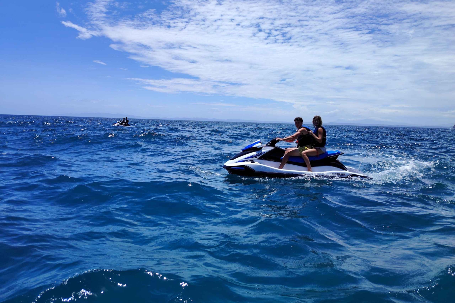 ジェットスキーツアー体験とスノーケリング