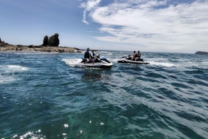 ジェットスキーツアー体験とスノーケリング