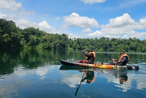 Wycieczka kajakowa po lagunie wulkanicznej Río Cuarto