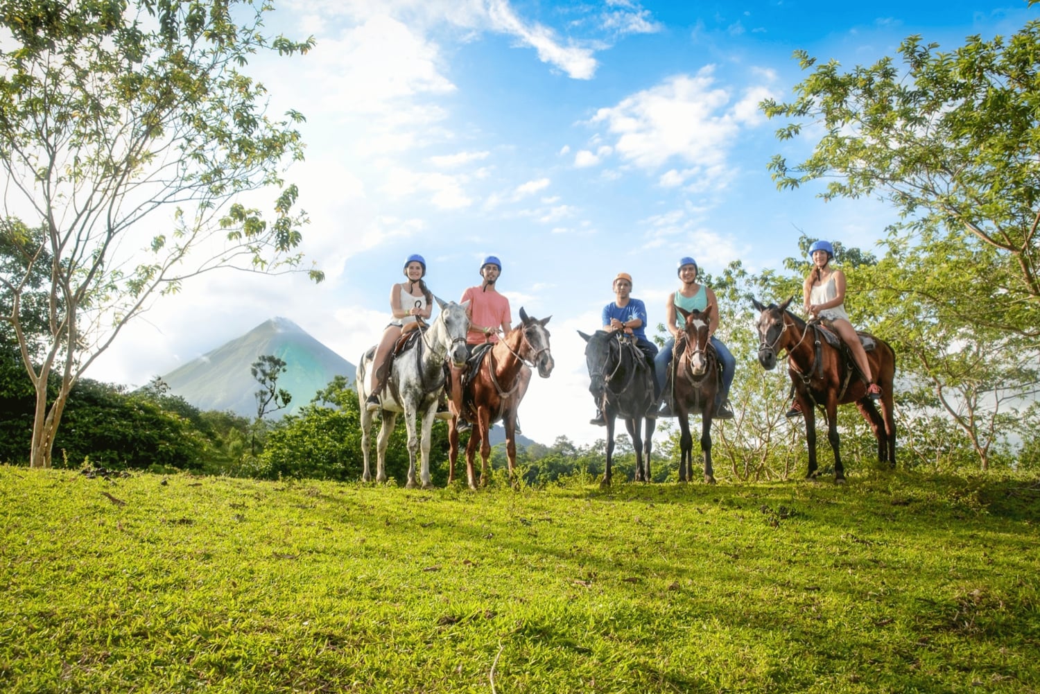 La Fortuna: Arenal-ridning til La Fortuna-fossen på hesteryggen