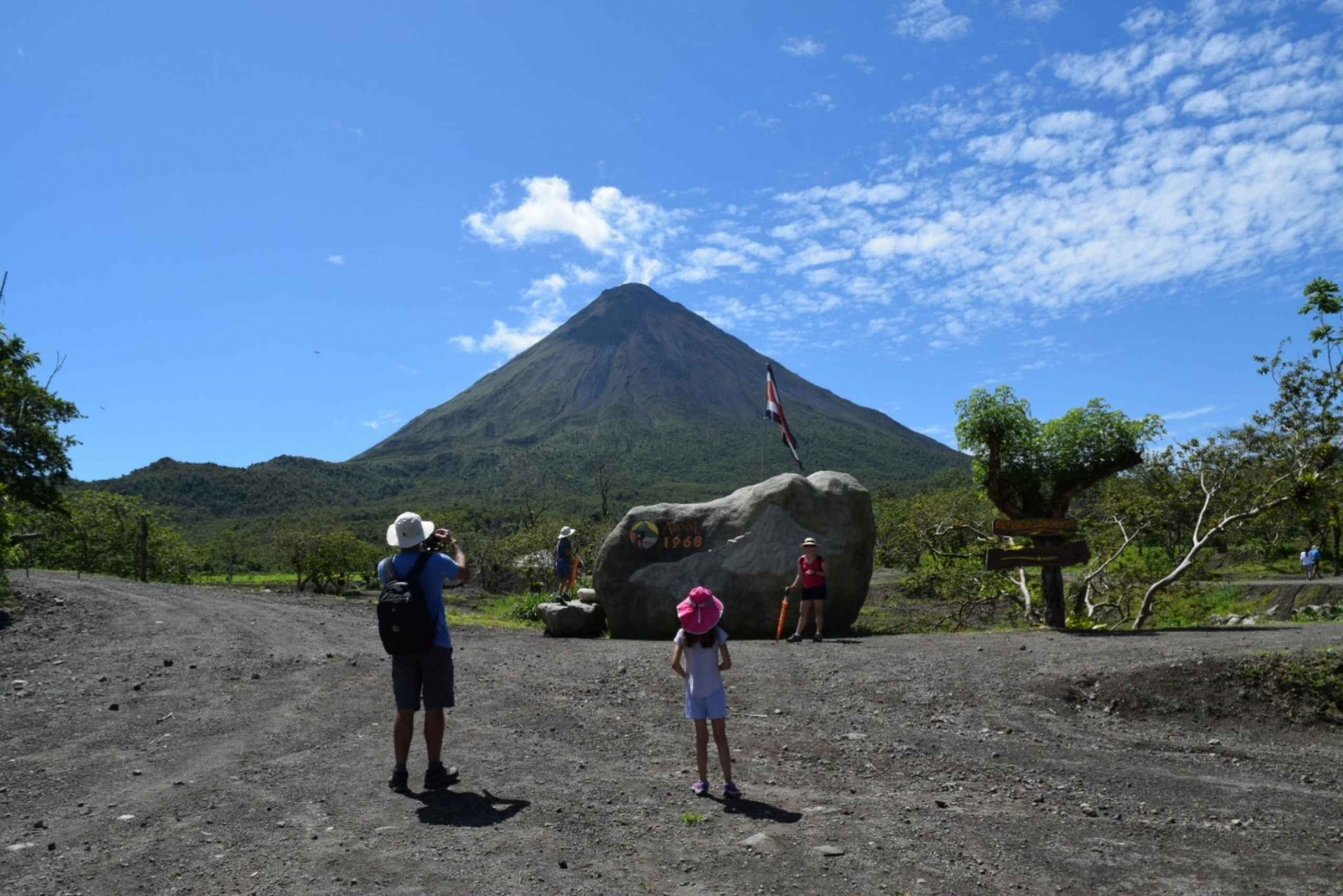 La Fortuna: Tur til Arenal Volcano Park