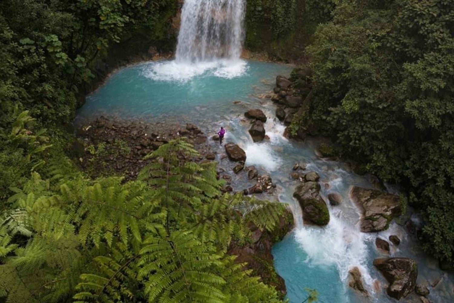 La Fortuna: Opastettu retki sinisille vesiputouksille