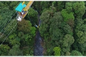 La Fortuna: Bungee Jump & Canopy Zipline