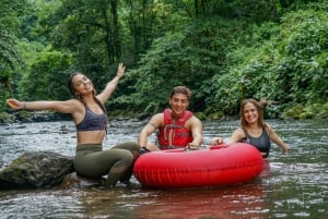 La Fortuna: Canopy + frokost + tubing og varme kilder