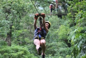 La Fortuna: Canopy Tour & Tarzan Swing