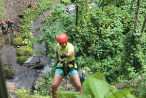 La Fortuna: Canyoning and River Rafting Tour with Lunch