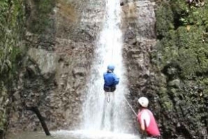 La Fortuna: Canyoning och vattenfallsrappning