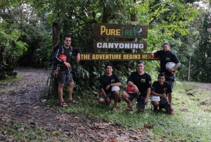 La Fortuna: Canyoning und Wildwasser-Rafting Erlebnis