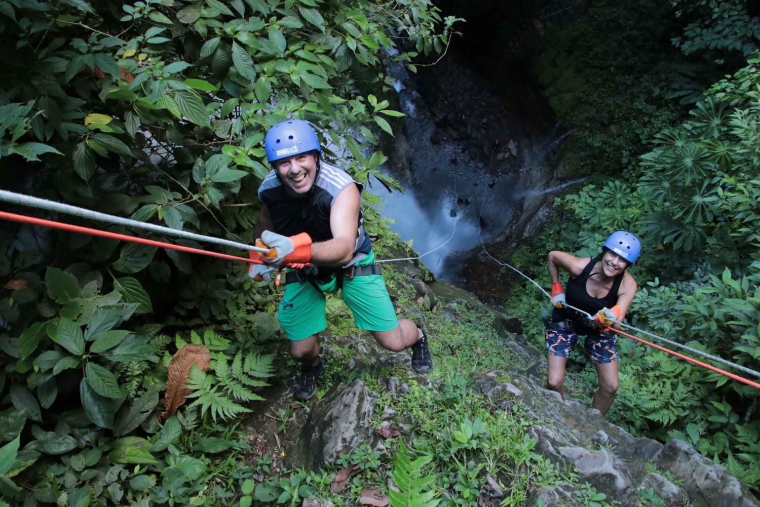 La Fortuna: Canyoning & ATV Adventure with Lunch & Transfer