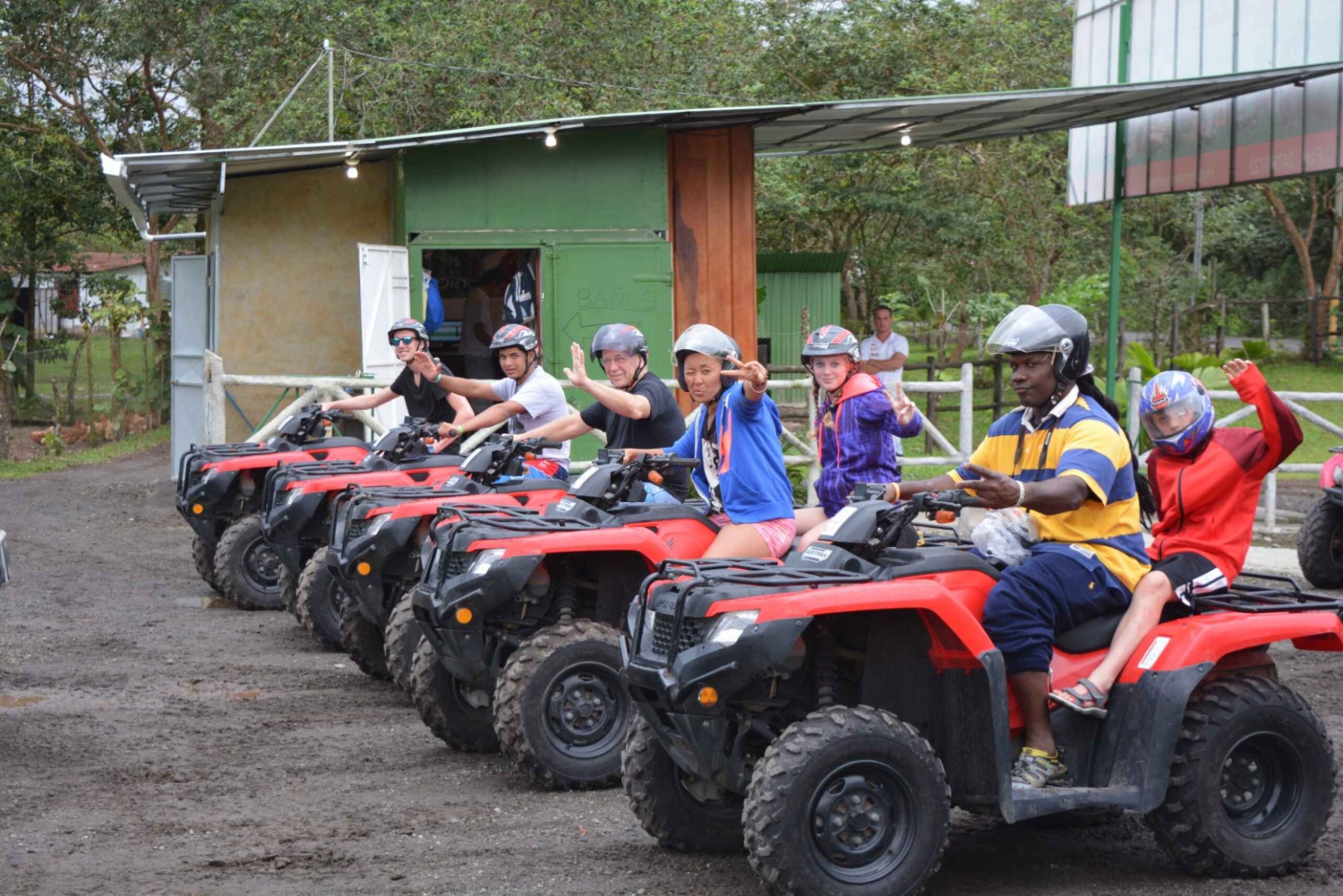 La Fortuna: Canyoning & ATV Adventure with Lunch & Transfer