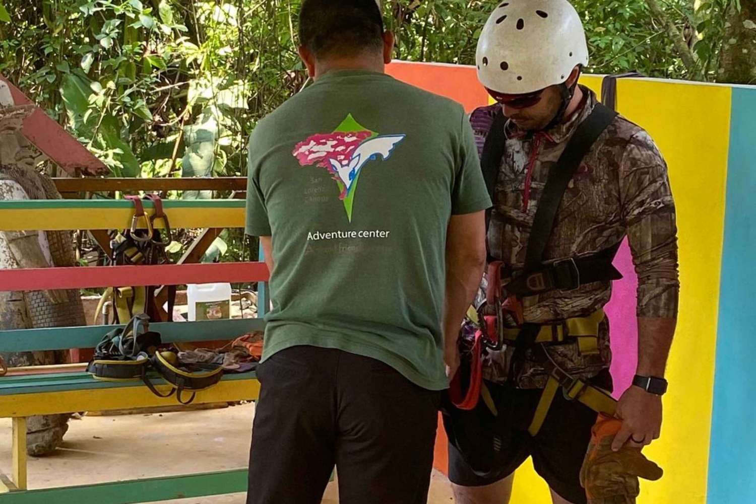 La Fortuna: Canyoning in Wasserfällen und Zipline-Seilbahn
