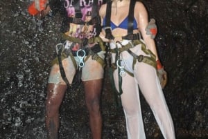 La Fortuna: Canyoning em cascatas e cabo zipline