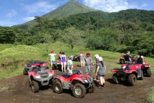 La Fortuna de Arenal: Excursión en quad por el volcán, el río y el bosque
