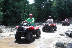La Fortuna de Arenal: Excursión en quad por el volcán, el río y el bosque