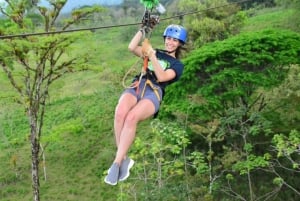 La Fortuna: Forest Canopy Tour with Hotel Pickup