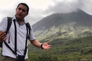La Fortuna heldagstur til Arenal kombination vandfald, vulkan og mere