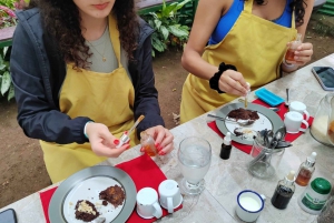 La Fortuna : Visite à pied des jardins avec chocolat et café