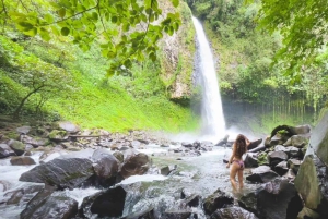 La Fortuna : Visite d'une demi-journée des chutes d'eau avec déjeuner