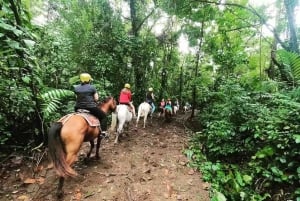 La Fortuna: escursione a cavallo alla cascata La Fortuna
