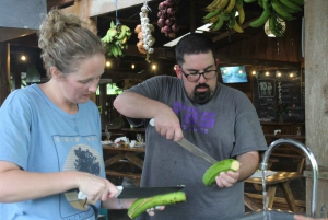 La Fortuna : Visite d'une ferme biologique et cours de cuisine de la ferme à la table