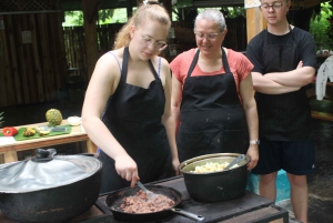 La Fortuna : Visite d'une ferme biologique et cours de cuisine de la ferme à la table