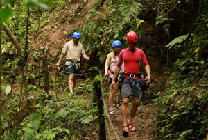 La Fortuna: Pure Trek Canyoning, Hiking, and Biking Day Trip