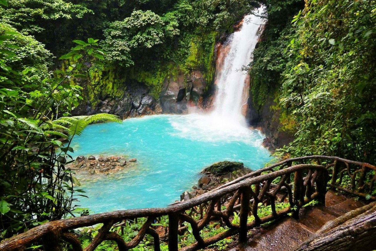 La Fortuna: Rio Celeste Waterfall and National Park Tour