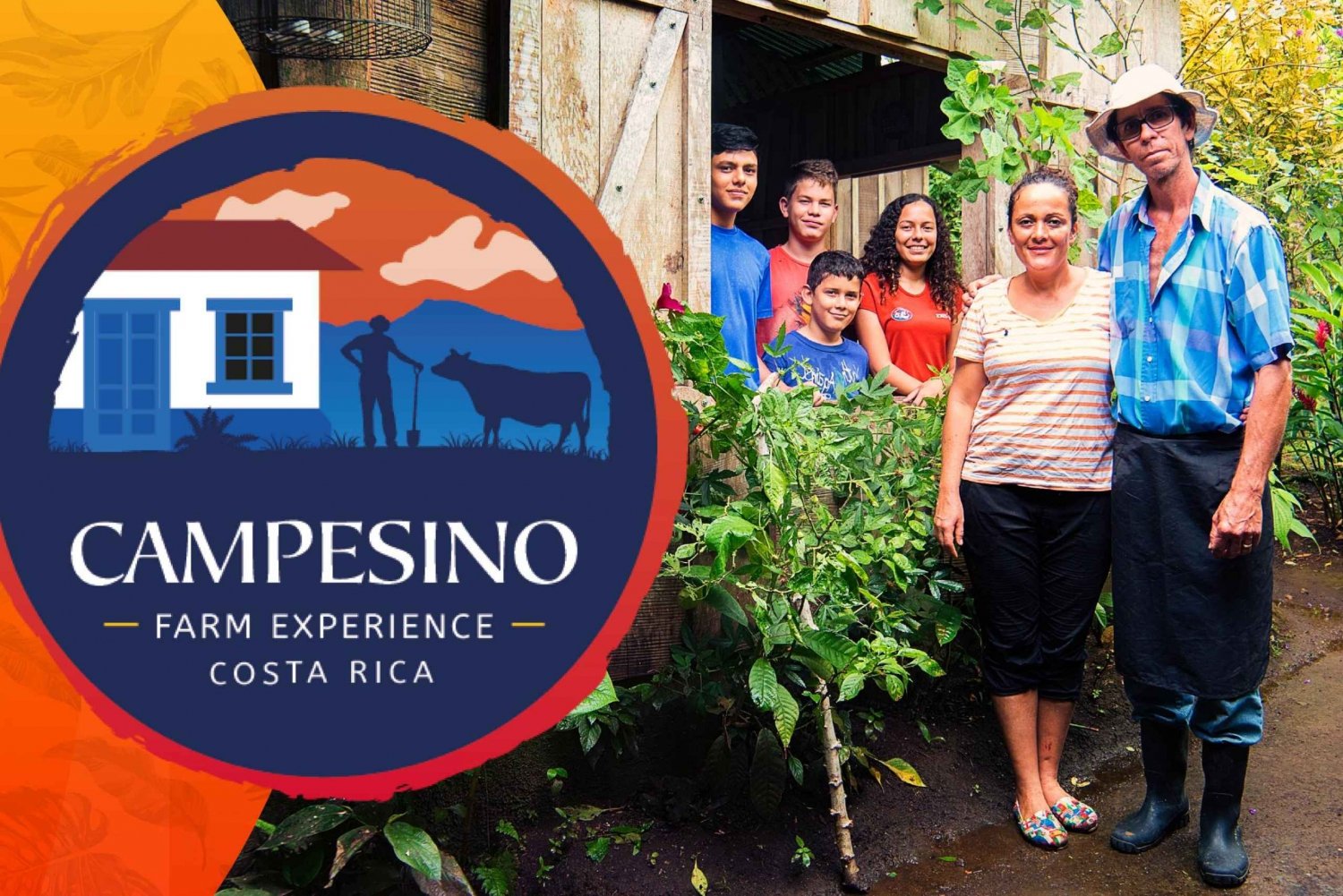 La Fortuna: En lille gruppe på en halv dag med Campesino Farm Experience