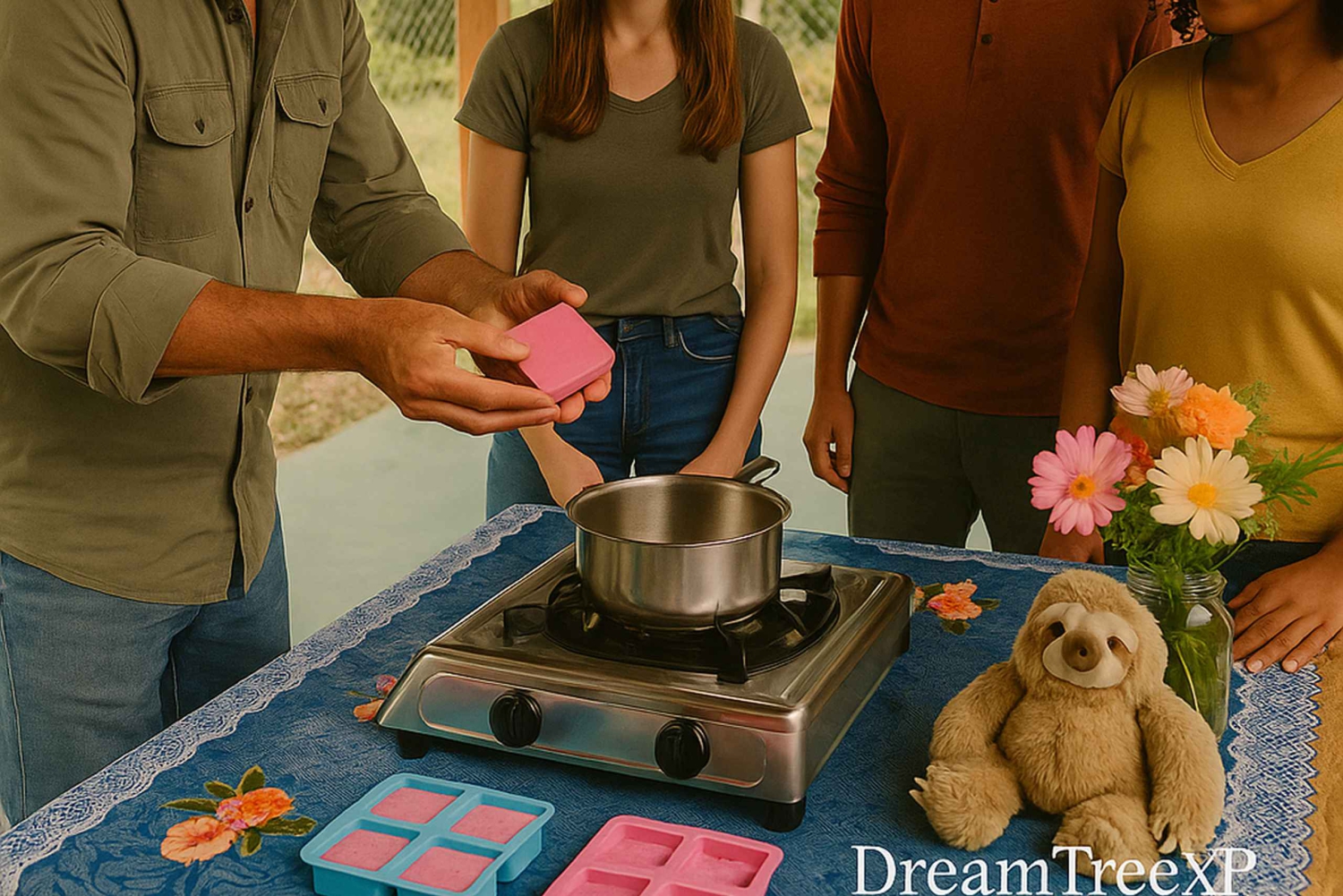 La Fortuna: Fazer sabão e caminhada pela vida selvagem