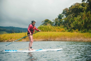 La Fortuna: Stand-Up Paddle Boarding on Lake Arenal