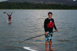 La Fortuna: Stand-Up Paddle Boarding on Lake Arenal