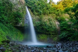 La Fortuna Waterfall, Volcano and Hanging Bridges Combo