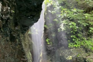 Tour della cascata La Leona e trasporto