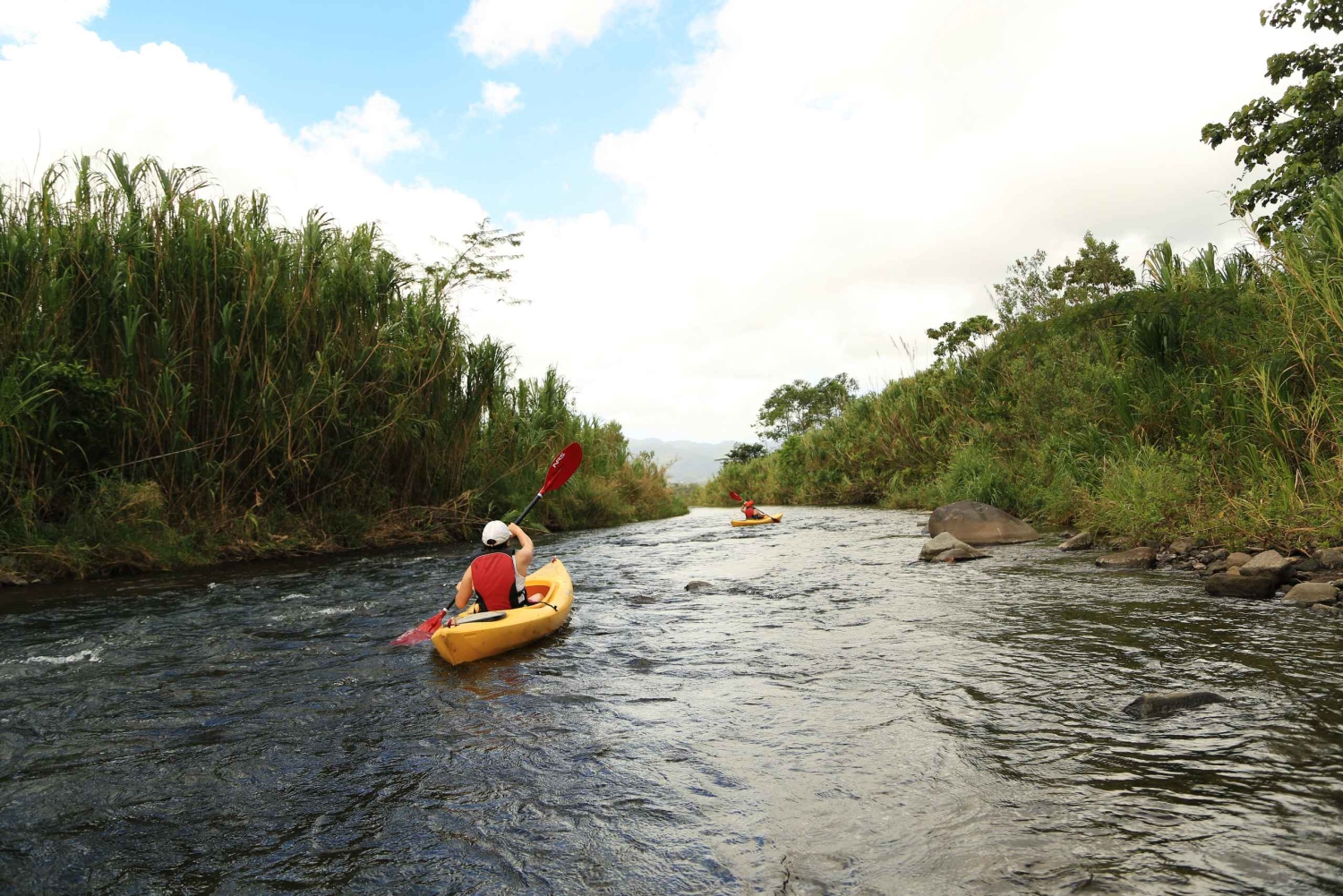 Lake Arenal: Kayaking and Biking Combo Tour