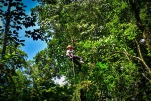 Machique Adventure - kanotpaddling och zipline Costa Rica