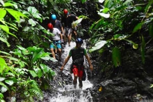 Machique Adventure - kanotpaddling och zipline Costa Rica