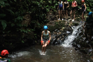 Machique Adventure - kanotpaddling och zipline Costa Rica