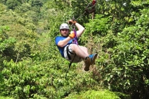 Manuel Antonio Quepos Zip Lining Tour with Lunch