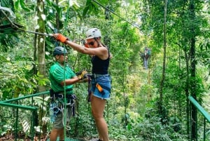 Manuel Antonio Quepos Zip Lining Tour with Lunch