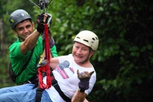 Manuel Antonio Quepos Zip Lining Tour with Lunch