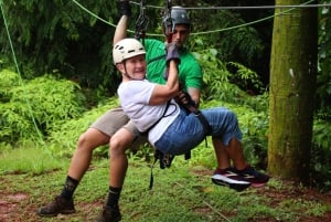 Manuel Antonio Quepos Zip Lining Tour with Lunch