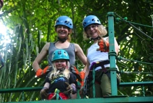 Manuel Antonio Quepos Zip Lining Tour with Lunch