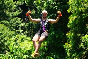 Manuel Antonio Quepos Zip Lining Tour with Lunch