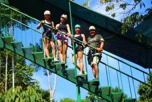 Manuel Antonio Quepos Zip Lining Tour with Lunch